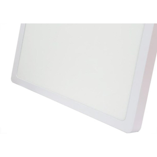 Luminaria Led Plafon Perkon Externo Quadrado 24W 3000K 30Cm 1235