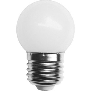 Lampada Led Bolinha Galaxy E27 3Wx127V Branca Fria 1236 - Kit C/10 