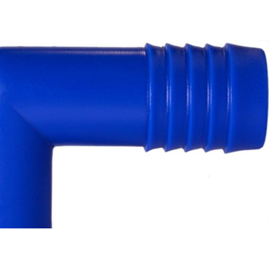 Macloren Azul Cotovelo Interno Duplo 1/2'' 307-Ml - Kit C/10 