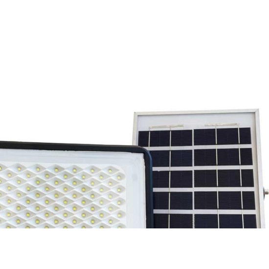 Refletor Led Com Placa Solar Galaxy Ip65 100W 6500K 4075