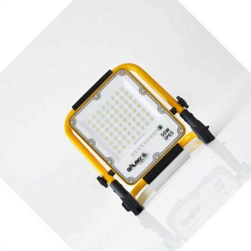 Refletor Led Portatil Galaxy Ip65 50W 6500K 4080