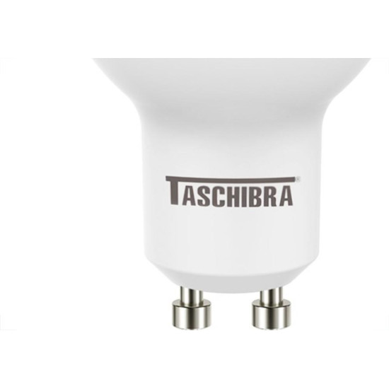 Lampada Led Dicroica Gu10 Taschibra 04,9W 2700K 