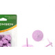 Percevejo Thomsen Rosa Cartela Com 50 Pecas Pc-025