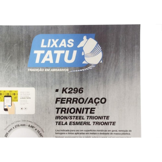 Lixa Ferro Tatu 320 Trionite K29603200025 - Kit C/25 