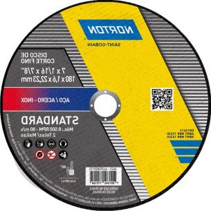 Disco De Corte Para Inox Norton Standard 7X1,6X7/8 