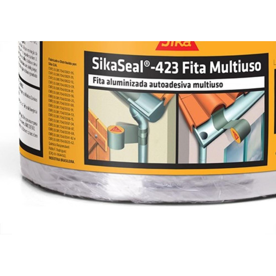 Fita Veda Tudo Sikaseal-423 10Cm X 10M 770923