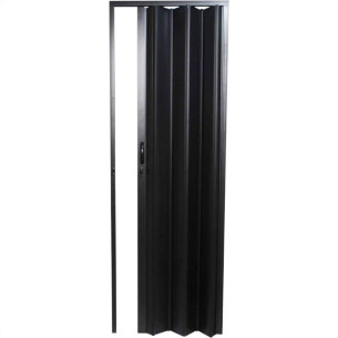 Porta Sanfonada Perlex Pvc 60X210 Preta 8906Pr