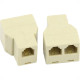 Emenda Femea Dupla Asantos Para Plug Rj45 4706