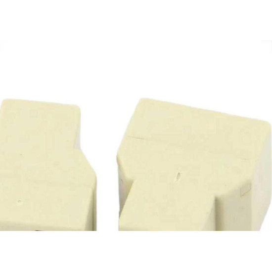 Emenda Femea Dupla Asantos Para Plug Rj45 4706