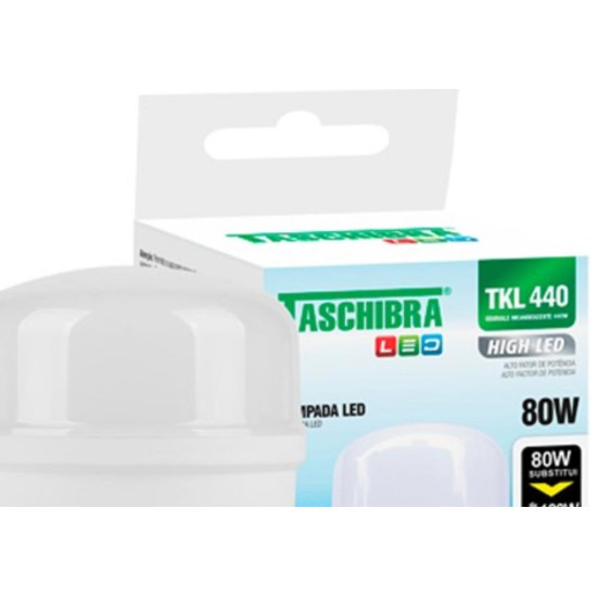 Lampada Led Bulbo Taschibra 80W 6500K E40 