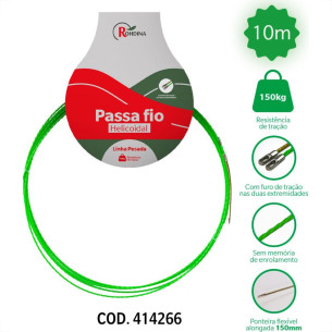 Passa Fio Helicoidal Rohdina 10M Pesada 