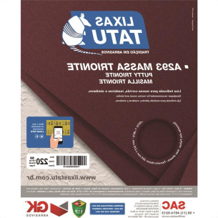 Lixa Massa Tatu 180 Trionite A29301800050 - Kit C/50 