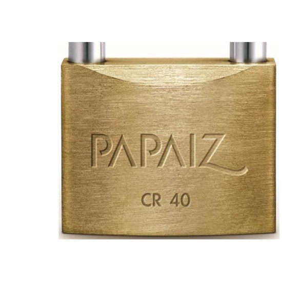 Cadeado Papaiz 40Mm Flowpack 100400Cx - Kit C/5 