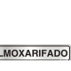 Placa Sinalizacao Aluminio 05X25 ''Almoxarifado'' 100Ag