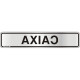 Placa Sinalizacao Aluminio 05X25 ''Caixa'' 100At