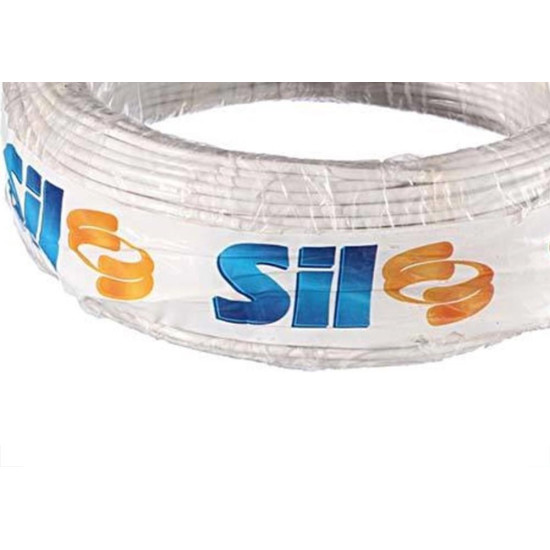 Fio Cabinho Flexivel Sil 2,5 Branco 100M 