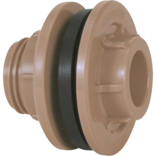 Adaptador Marrom Krona Com Flange 25X3/4 342 - Kit C/12 