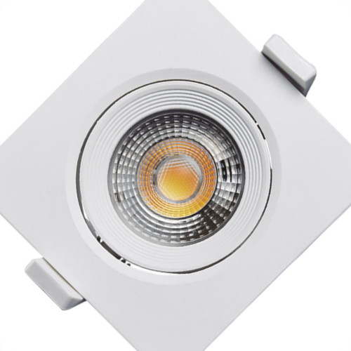 Black Spot Led 5W B&D Quadrado 3000K