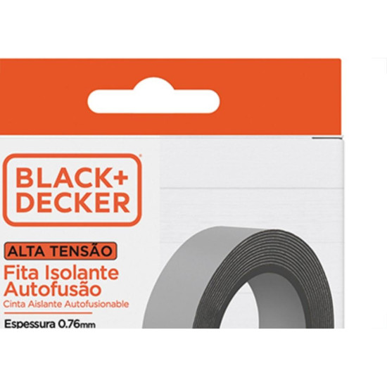 Black Fita Isolante B&D Auto Fusao 19X05M