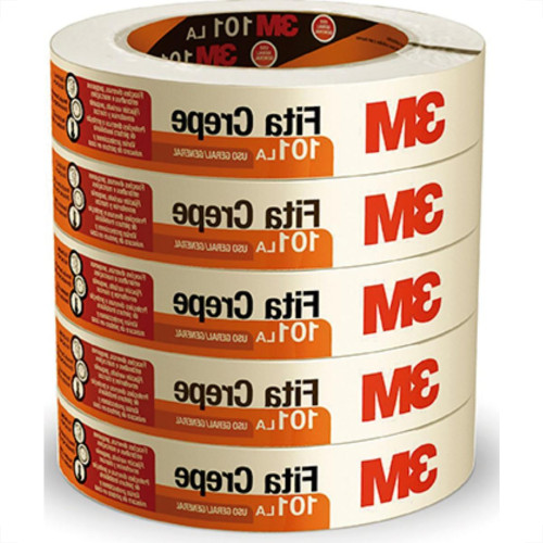 3M Fita Crepe  101La Uso Ger.24X50M - Kit C/5 Rl