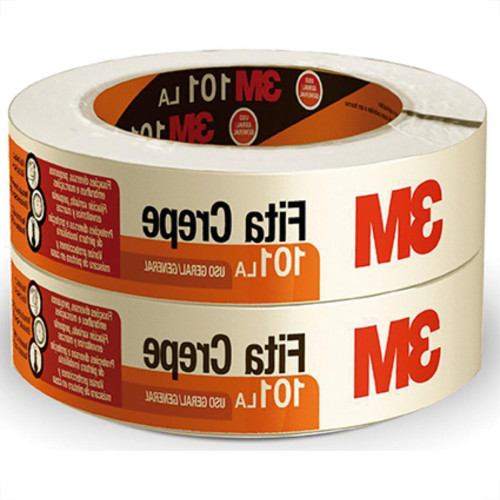 3M Fita Crepe  101La Uso Ger.48X50M - Kit C/2 Rl