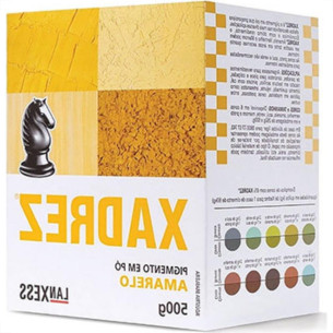 Xadrez Po  Amarelo 500 Grs