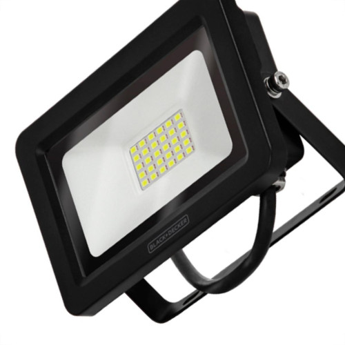 Black Refletor Led B&D Ip65 30W 6,5K