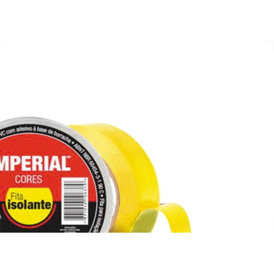 3M Fita Isolante  Imperial Amar.10Mt - Kit C/10 Rl