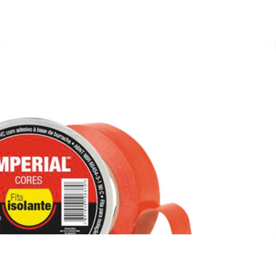 3M Fita Isolante  Imperial Verm.10Mt - Kit C/10 Rl