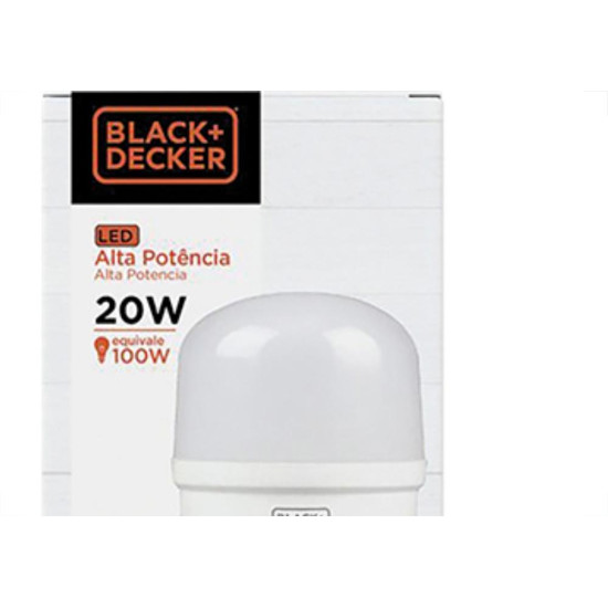 Black & Decker Iluminacao Lamp Led A.Fator B.D 20W T70 6500K