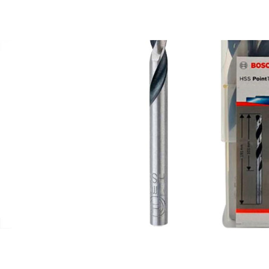 Bosch Broca Aco Rapido  Pointteq 12.0Mm - Kit C/5 Pc