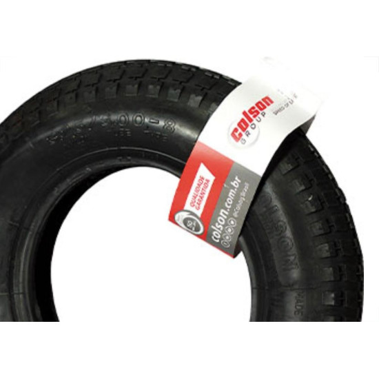 Colson Pneu P/Carrinho  3,25X8-2Lona