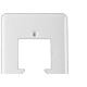 Placa Conjunto Ilumi Stylus Branco 4X2 - 2 Interruptores + 1 Tomada - 20430