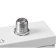 Modulo Ilumi Slim Tomada Conector Para Fio Coaxial Branco - 8163