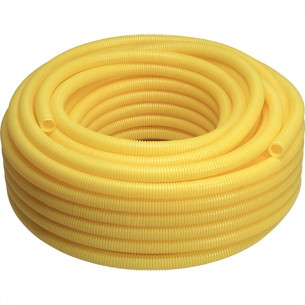 Conduite Corrugado Dinoplast Amarelo   1'' Com 50M