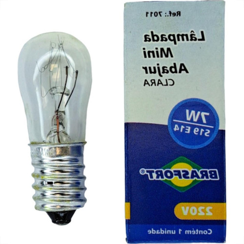 Lampada Para Sinaleiro Brasfort E-14 220V.