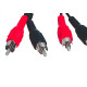 Cabo Audio/Video 2Rca + 2Rca 1,80M - Kit C/10 Pecas