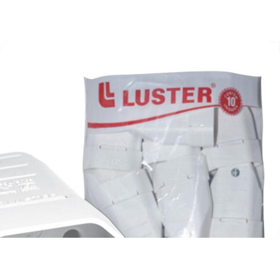 Pino Femea Luster 2 Polos+Terra 10A. Branco 2079 - Kit C/10 Pecas