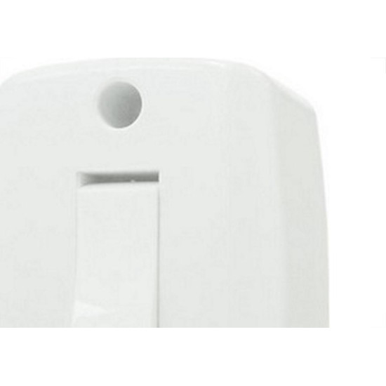 Interruptor Externo Ilumi Retangular Branco 16553 - Kit C/10 Pecas