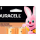 Pilha Duracell Alcalina Media C Cartela Com 2 Pecas