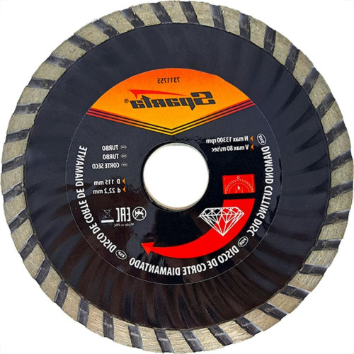 Disco Diamantado Sparta Turbo Seco 115Mm X 22,2Mm - 7311755