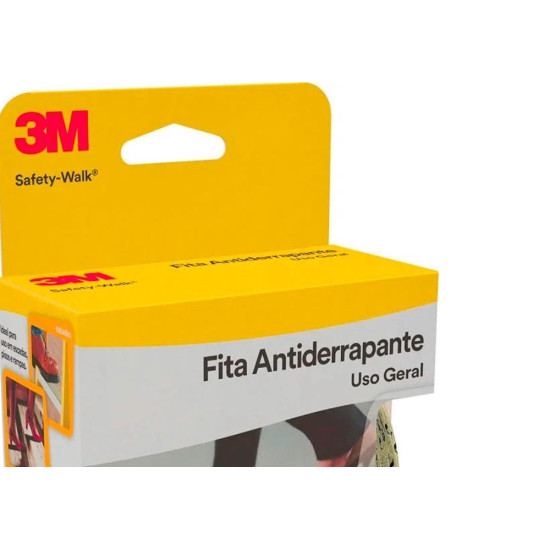 Fita Antiderrapante 3M Transparente 50Mm X 5M