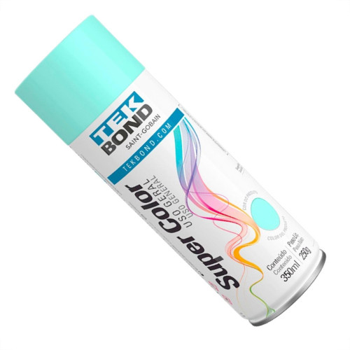 Spray Tekbond Super Color Azul Claro 350 Ml