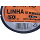 Linha Para Pedreiro 1 Fio Unifio 50M Laranja - Kit C/12 Pecas