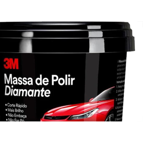 Massa Polir 3M Diamante Base Agua 1Kg