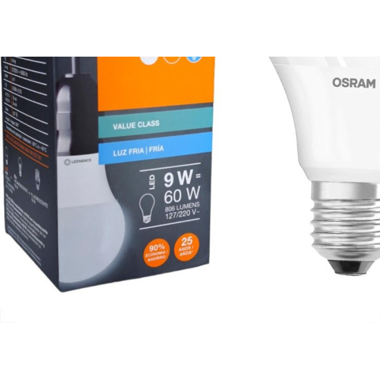 Lampada Led Bulbo Ledvance A60 9W 6500K