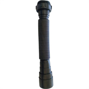 Tubo Ligacao Delflex Preto Abs Ajustavel