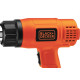 Soprador Termico Black+Decker 1500Wx127V. - Hg1500-Branco