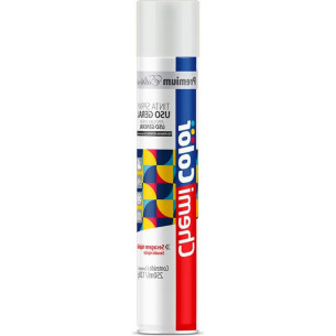 Spray Chemicolor Branco Brilhante 250Ml/120G.