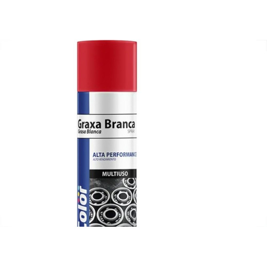 Graxa Spray Chemicolor Branca Litio 250Ml/125G.